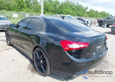 2015 Maserati Ghibli S from USA, damaged, VIN ZAM57RTA1F1131592